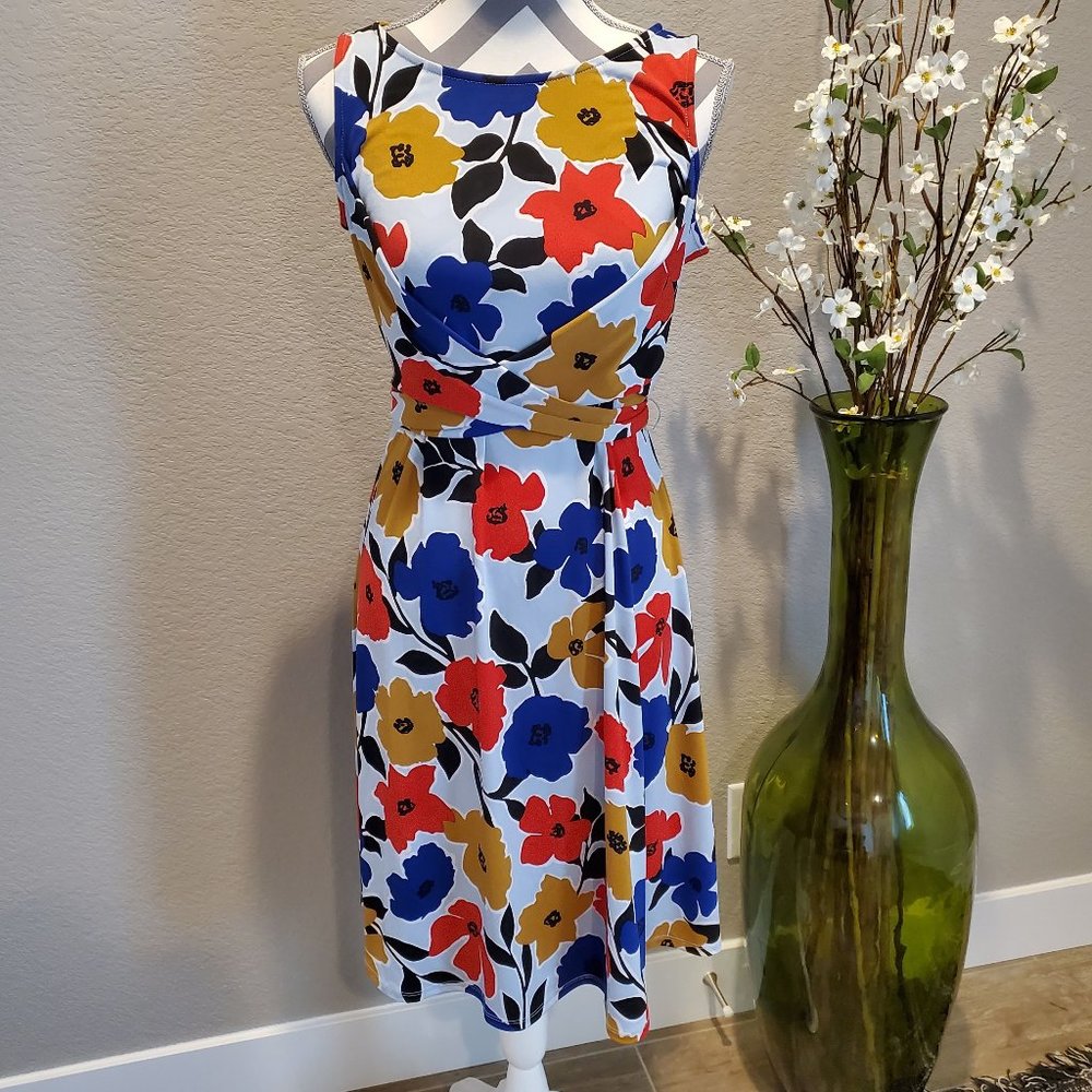 Motherhood Maternity Floral Tie Dress